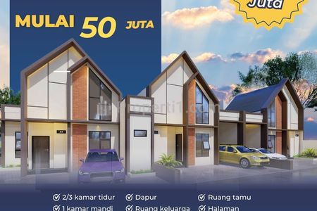 Dijual Rumah Tipe 60 di Jalan Godean-Seyegan Sleman Yogyakarta