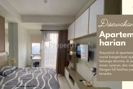 Disewakan Harian Apartemen Springwood - Studio Furnished