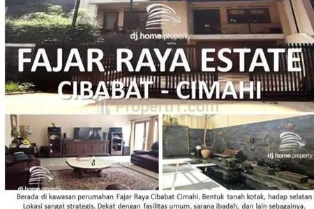 Turun Harga! Jual Cepat Rumah di Fajar Raya Cimahi