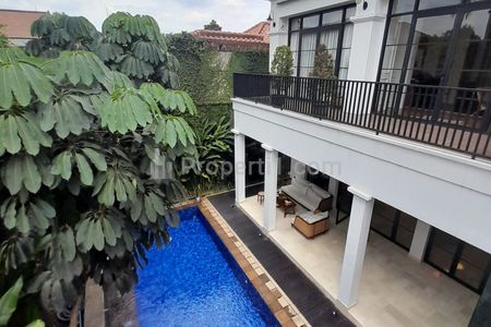 Jual Rumah American Style di Area SCBD Kebayoran Baru Jakarta Selatan