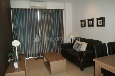 Jual Apartemen Harga Rendah 2 Kamar Tidur Full Furnished di Thamrin Residence