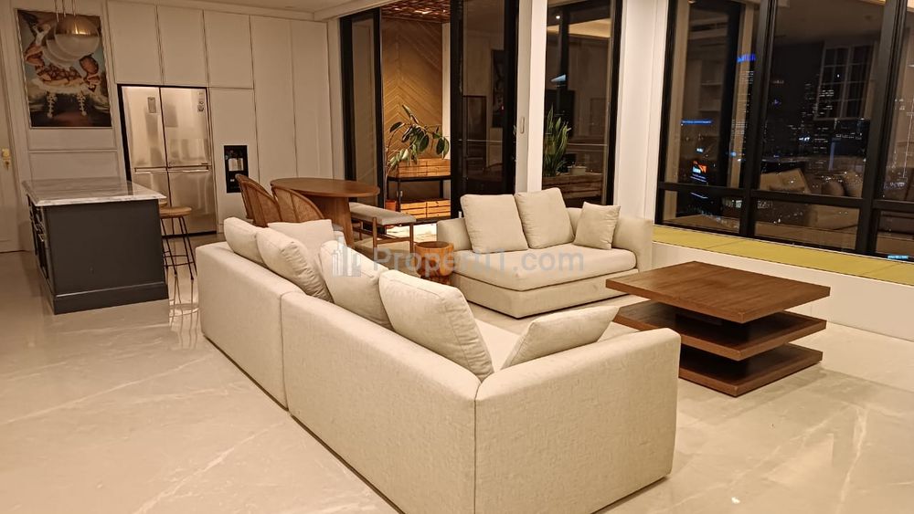 For Sale Apartemen The Elements Type 3+1 Bedroom Fully Furnished