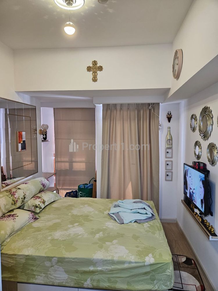 Sewa Apartment Studio Tokyo Riverside PIK 2 Furnished Bagus Siap Huni
