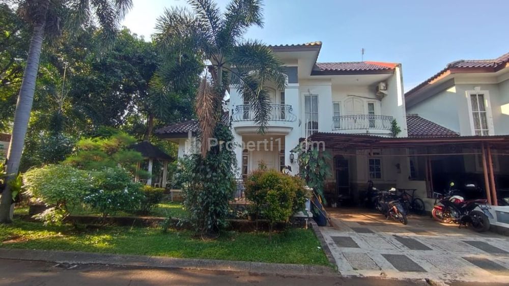 Dijual Rumah Hook 2 lantai Komplek Senayan Tangerang Selatan Siap Huni