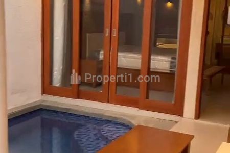 Dijual Rumah Villa 1 Bedroom Furnish with Private Pool Free Tax di Kuta Selatan, Denpasar, Bali