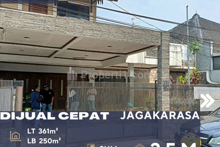 Dijual Cepat Rumah Letak Strategis di Daerah Lenteng Agung Jakarta Selatan