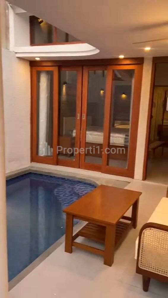 Dijual Rumah Villa Furnish with Pool Bebas Pajak di Sanur Kaja Denpasar Bali