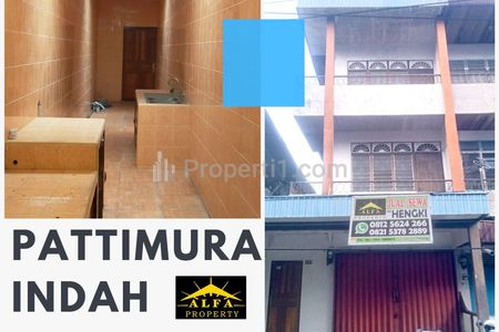 Dijual/Disewakan Rumah Cocok untuk Usaha di Pattimura Indah Pusat Kota Pontianak