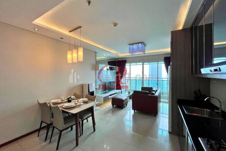 For Rent Apartemen Thamrin Residence Tower Edelweis Tipe 2+1 Bedroom Full Furnished, Dekat Mall Grand Indonesia, Plaza Indonesia, dan Thamrin