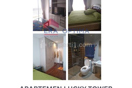 Disewakan Apartemen Lucky Tower, Glodok, Pancoran, Jakarta Barat - 3 BR Furnished