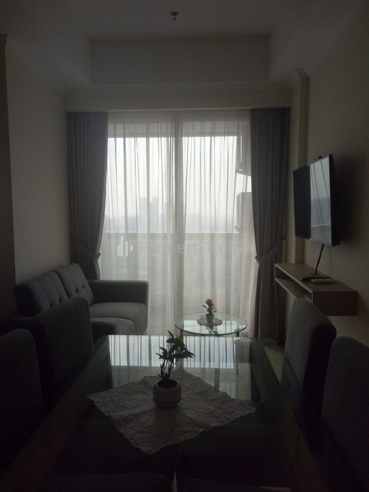 For Rent Apartemen Menteng Park Tipe 2 Bedrooms Fully Furnished, Dekat Taman Ismail Marzuki, RSCM, Bunda Hospital, dan Kampus UI Salemba