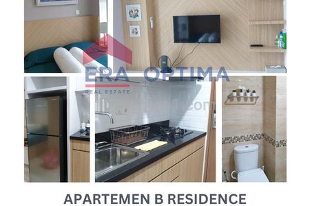 Dijual Apartemen B Residence, Pagedangan, Kabupaten Tangerang - Studio Furnished