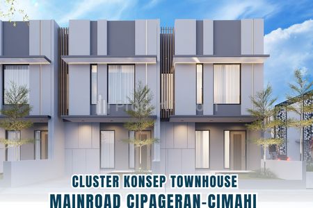 Jual Rumah Baru di Cimahi Kota, Rumah 2 Lantai Akses Mudah Dekat ke Pusat Kota dan Pemkot