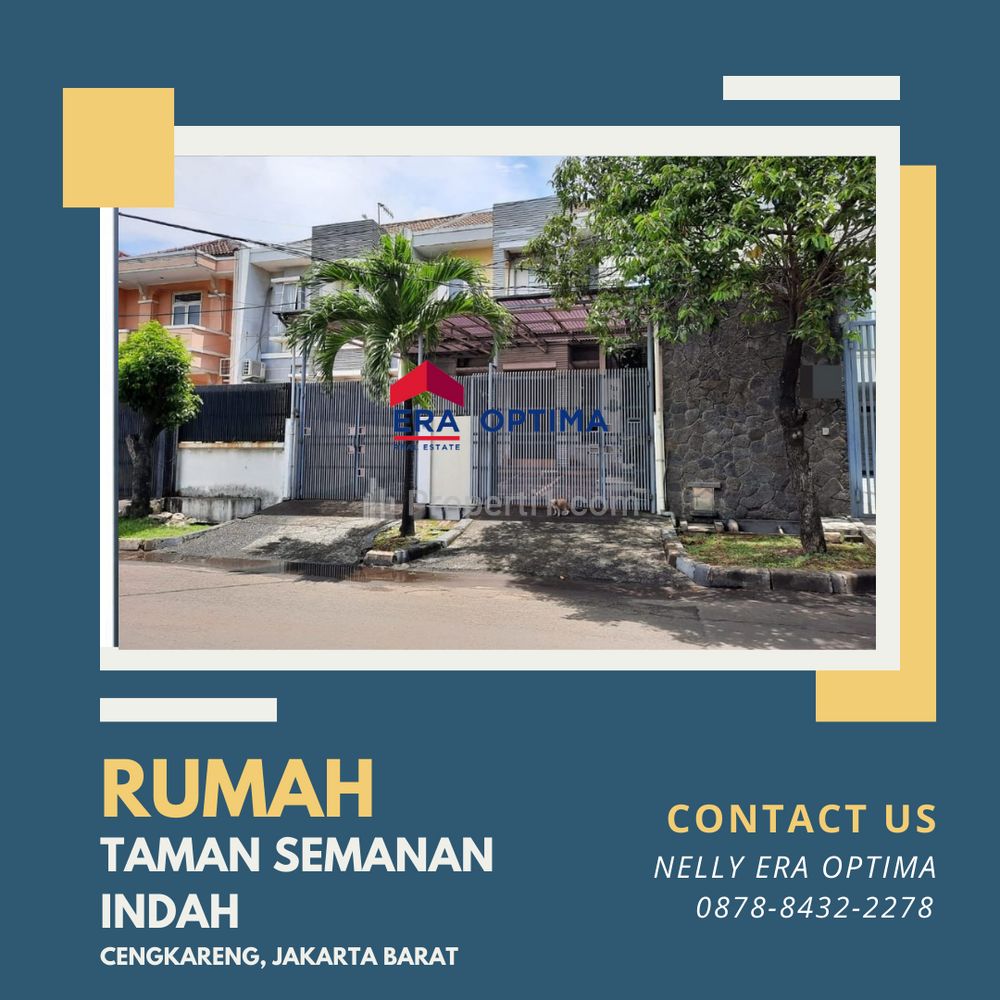Disewakan Rumah di Taman Semanan Indah, Cengkareng - Jakarta Barat