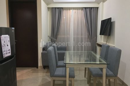 For Rent Apartemen Menteng Park Tipe 2 Bedrooms Fully Furnished, Dekat Taman Ismail Marzuki, RSCM, Bunda Hospital, dan Kampus UI Salemba