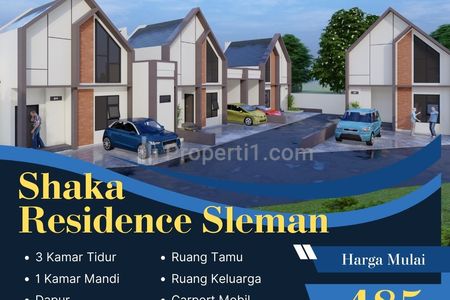 Dijual Rumah Dekat Pasar Godean Bisa KPR DP 10% di Sleman