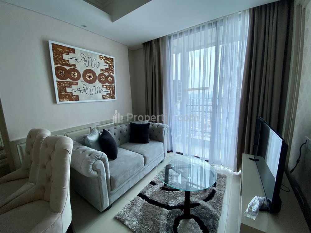 Sewa Apartemen Casa Grande Residence Phase 2 Tower Bella - 2+1 BR Fully Furnished, Selangkah ke Mall Kota Kasablanka