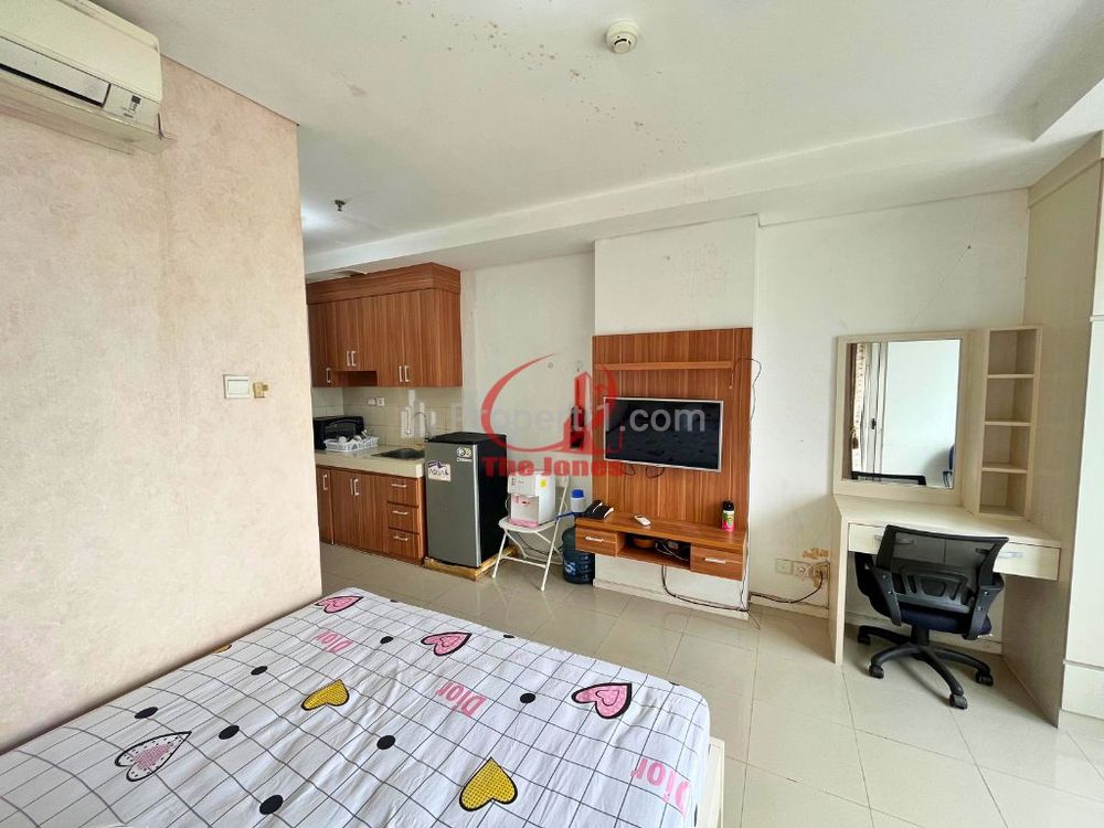 Sewa Apartemen Cosmo Terrace Thamrin City Tipe Studio Full Furnished, Dekat Grand Indonesia, Plaza Indonesia, dan Menara BCA