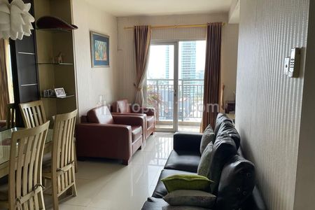 Sewa Apartemen Cosmo Mansion (Jakarta Residence) Thamrin City Jakarta Pusat - 2+1 Bedroom Fully Furnished