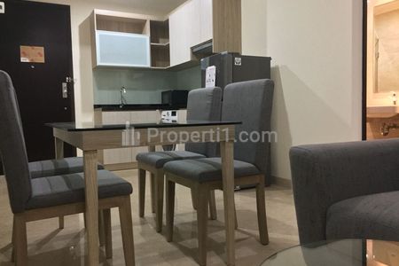 For Rent Apartemen Menteng Park Tipe 2 Bedrooms Fully Furnished, Dekat Taman Ismail Marzuki, RSCM, Bunda Hospital, dan Kampus UI Salemba