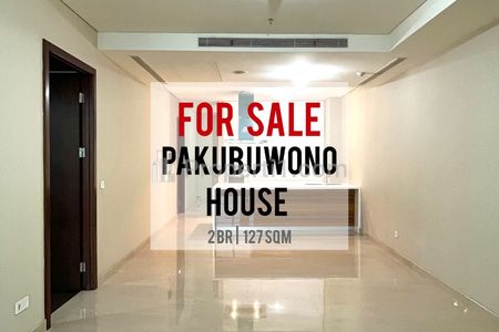 Jual Cepat Termurah, Apartemen Pakubuwono House, 2BR Unfurnished, 127sqm, Best View, Brand New, Direct Owner