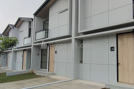 Dijual Rumah 2 Lantai 7x15 3 Kamar Tidur Siap Huni Nempel Tol di Karawang Barat