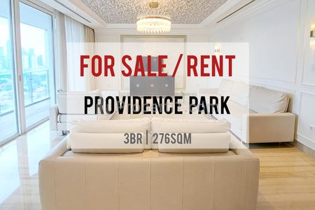 Sewa Termurah Providence Park Apartment, 3BR, 276sqm, Furnished, Bagus, Ready To Move In, Direct Owner, Yani Lim 08174969303