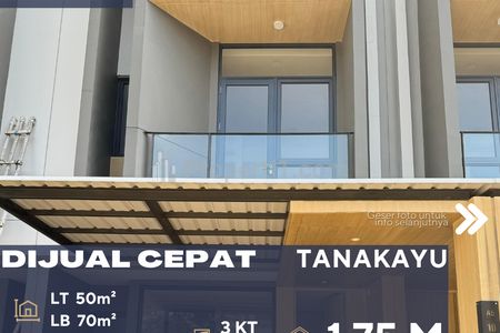 Jual Rumah Cluster 2 Lantai Siap Huni di BSD Tangerang