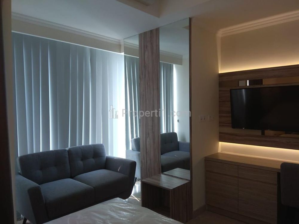 For Rent Apartemen Menteng Park Type 1 Bedroom Fully Furnished, Dekat Taman Ismail Marzuki, RSCM, Bunda Hospital, dan Kampus UI Salemba