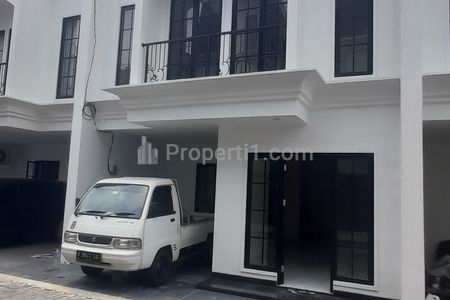 Sewa Rumah Baru dan Murah di Cluster Pejaten Barat, Dekat Kalibata, Raya Buncit, Gonzaga, Pejaten Village, Raya Mampang, Pasar Minggu, Jakarta Selatan