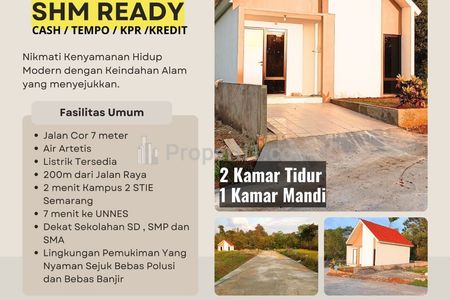 Dijual Segera Rumah Baru SHM Ready di Mangun Sari Dekat Kampus Unnes Gunungpati Semarang