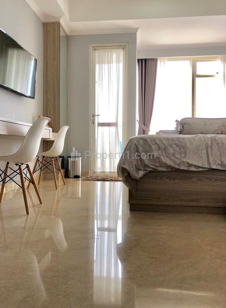 For Sale Apartemen Menteng Park Tower Sapphire Type Studio Full Furnished, Dekat TIM, RSCM, Bunda Hospital, dan Kampus UI Salemba