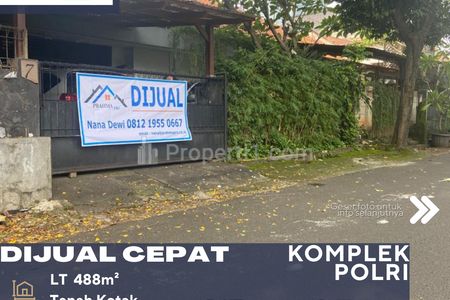 Jual Rumah di Komplek Polri Semanggi Jakarta Selatan dengan Area Tenang Bebas Banjir dan Jalan Lebar