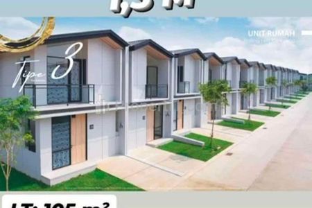 Dijual Rumah 2 Lantai 3 Kamar Tidur Siap Huni Lokasi Exit Tol di Karawang Barat