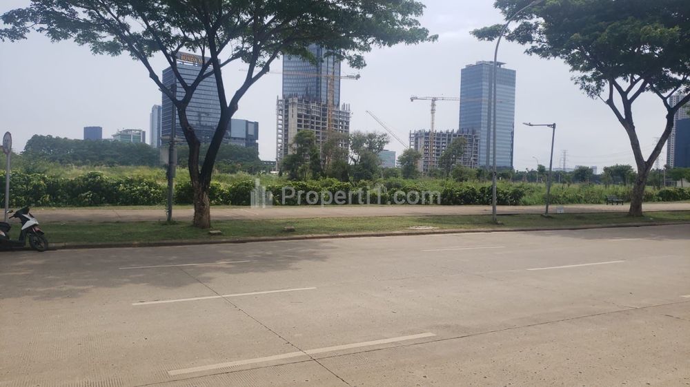 Dijual Kavling Komersial di Jalan Jalur Sutera Boulevard, Alam Sutera, Tangerang