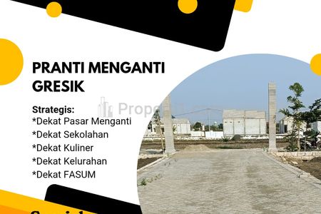 Jual Tanah Kavling di Menganti Gresik