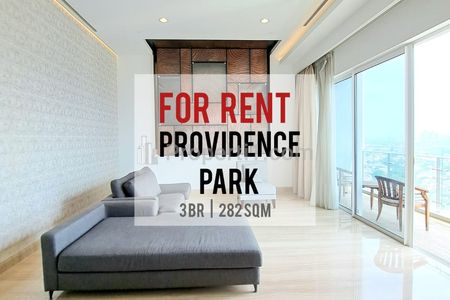 Sewa Cepat Apartemen Providence Park Permata Hijau, Top Floor, 3Br, 282Sqm, Bagus, Furnished, Ready To Move in, Direct Owner, Yani Lim 08174969303