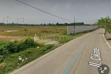 Jual Tanah Industri di Jalan Cikande, Parigi, Serang, Banten