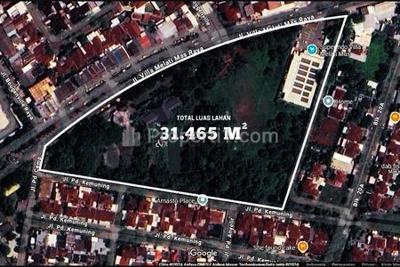 Dijual Tanah Komersil di Villa Melati Mas Tangerang Banten