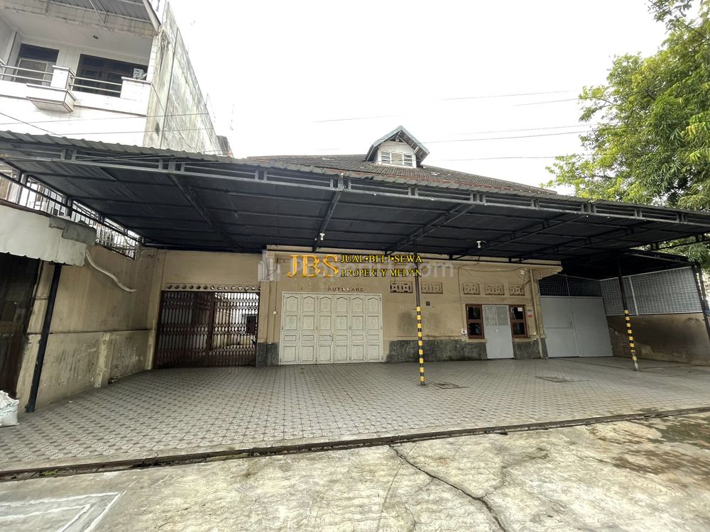 Jual Rumah Tua Hook 2 Tingkat di Jalan Sawah Lunto Simpang Jl. Amuntai - Medan