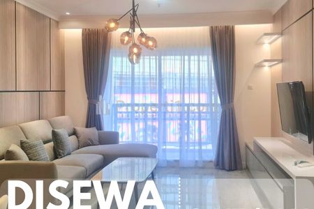 Sewa Apartment Pavilion Sudirman Type 2 BR Fully Furnished