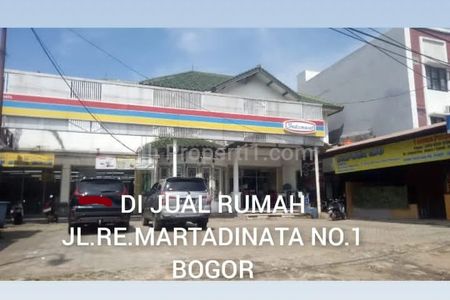 Dijual Rumah Zona Usaha di Jln. RE. Martadinata No. 1 Pabaton Kota Bogor