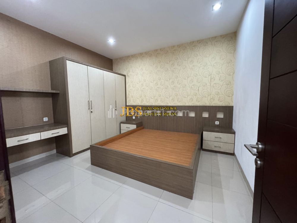Dijual Rumah Fully Furnished di Komplek Cemara Asri Medan Jalan Azalea IV