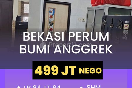 Jual Rumah di Perum Bumi Anggrek Tambun Utara Bekasi Dekat ke Summarecon Bekasi