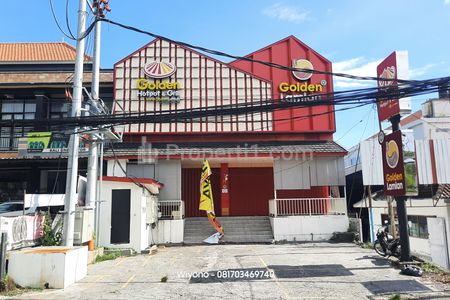 Disewakan Ruko di Denpasar Bali Jalan Gatot Subroto Barat Ex Resto Golden Lamian Bersebelahan dengan McD KFC JCO dan Richeese Factory