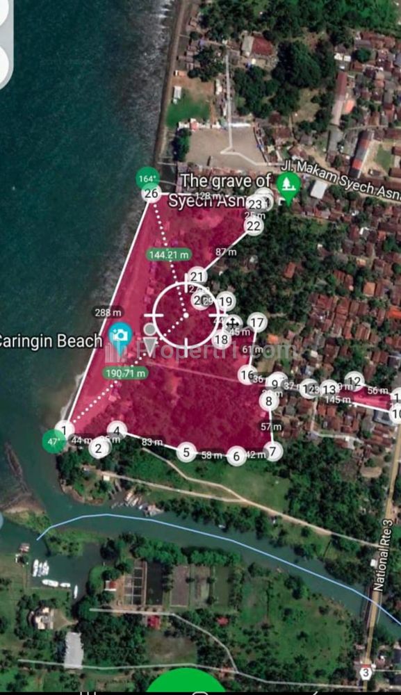 Jual Tanah di Caringin, Kec. Labuan, Kab. Pandeglang, Caringin Banten
