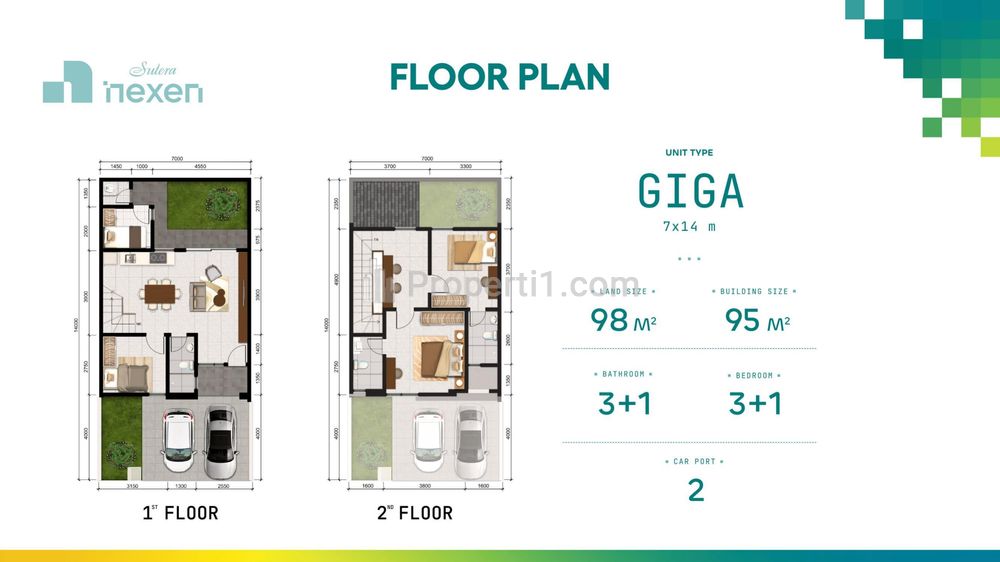 Dijual Rumah Modern Minimalis di Tangerang