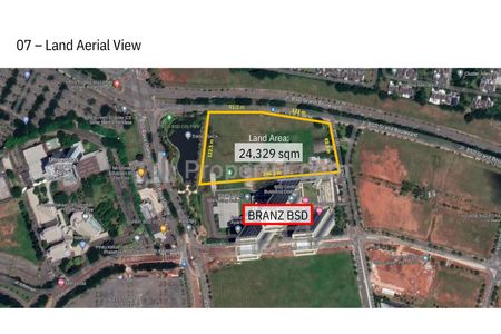 Dijual Kavling Komersil Siap Bangun di CBD BSD City Tangerang