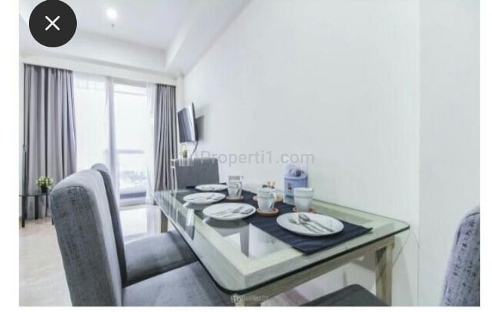 For Rent Apartemen Menteng Park Tipe 2 Bedrooms Fully Furnished, Dekat Taman Ismail Marzuki, RSCM, Bunda Hospital, dan Kampus UI Salemba