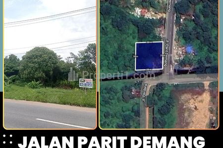 Dijual Tanah Kavling Siap Bangun Parit Demang Pontianak